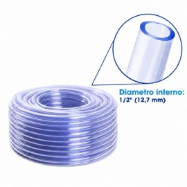 Mangueira De Dreno Cristal 1/2 X 2,0mm ( Mangueira De Dreano Split ) - Valor p/ Metro