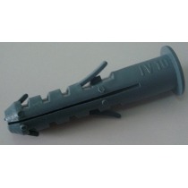 Bucha Plastica Com Anel 8 mm / 40mm ( Usar parafusos 4,5 a 6,1mm ) - Preco por unidade