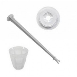 Dispenser do agitador da lavadora Brastemp e Consul Mondial / Clean / Eletrônica