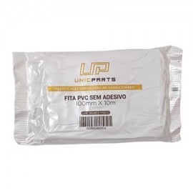 Fita PVC 100mm X 10mt Branca UP Premium ( Fita PVC p/ acabamento de ar condicionado split )