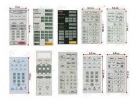 TECLADO FUNCOES - MEMBRANA MICROONDAS