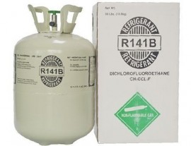 Gs refrigerante R141B para limpeza de sistema ( Botija com 13,6 Kg )