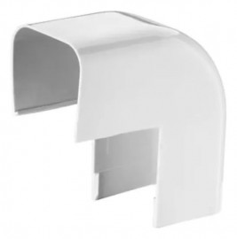 Canaleta Curva Externa 90 Graus 60mm Para Tubulacao De Split ( Perfiltec )