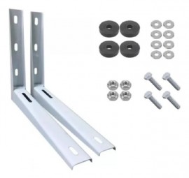 Suporte Ar Condicionado 500U Par 500x350mm 4 Furos 18k/24k/30K
