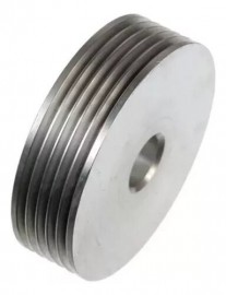 Polia do motor da lavadora Electrolux LTR15 Multi V Estriada ( 60mm )