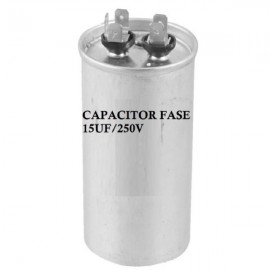 Capacitor Fase 15uf/250v Aluminio Vix
