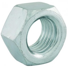 Porca Sextavada Zincado 1/4 Zb Ch7/16 (split) Cada