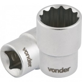 SOQUETE ESTRELA 12MM ENCAIXE QUAD. 1/2 CRV VONDER