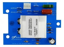 Placa da lavadora Wanke de Fibra Tradicional / Maria / Space e outras ( Bivolt )